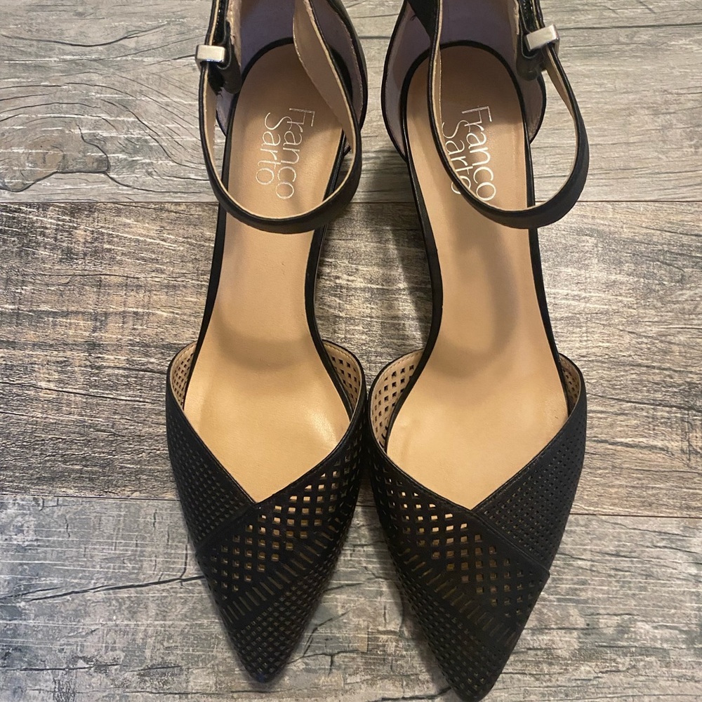 Franco Sarto Ankle Strap Pumps